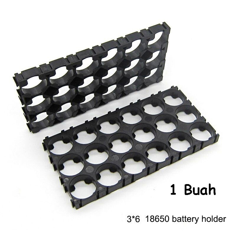 DIY Bracket Baterai Spacer Holder 18650 3x6 6x3