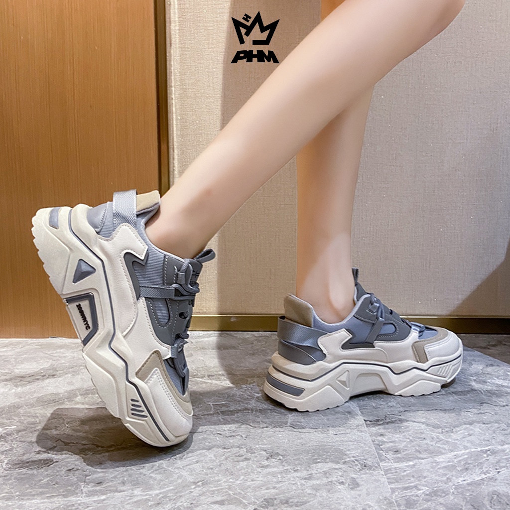 PHM Shoes 1 PHM Irene Sepatu Sneakers Wanita Fashion Sport Shoes Casual Perempuan Korea-4