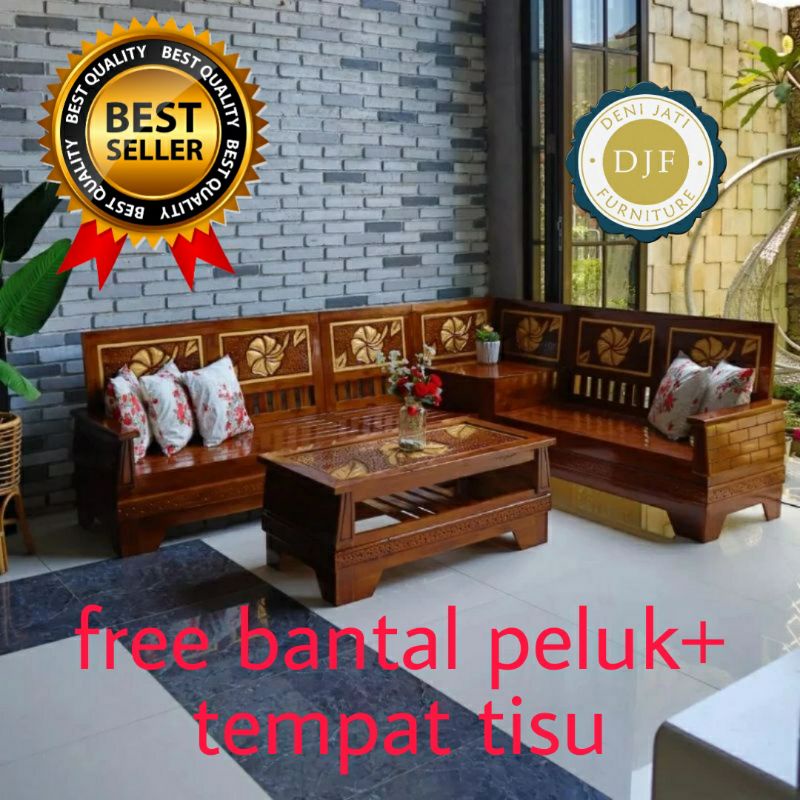 Kursi ruang tamu, kursi tamu kayu, kursi minimalis, sofabed kursi, kursi murah