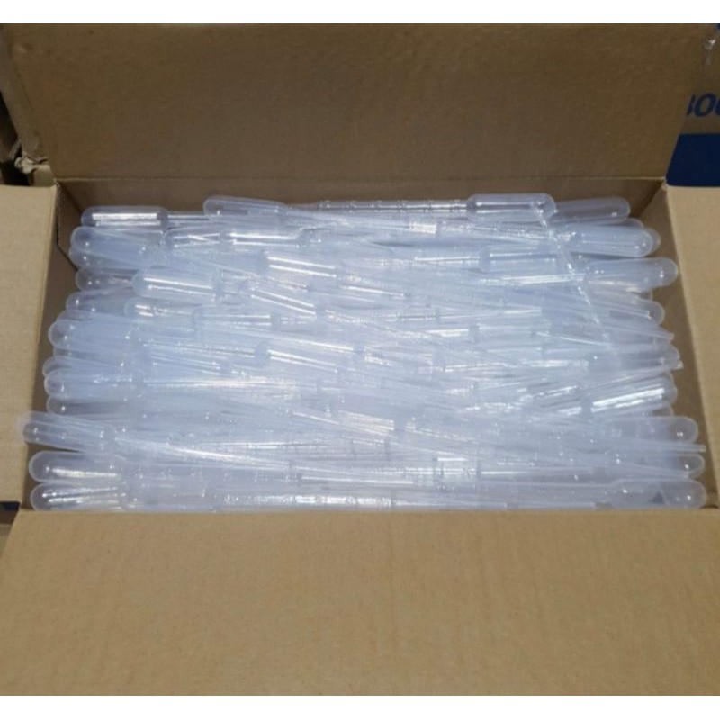 Pipet Tetes Plastik 3 ml / Pipet Tetes 3ml / Pipet 3 ml Box isi 500 bh