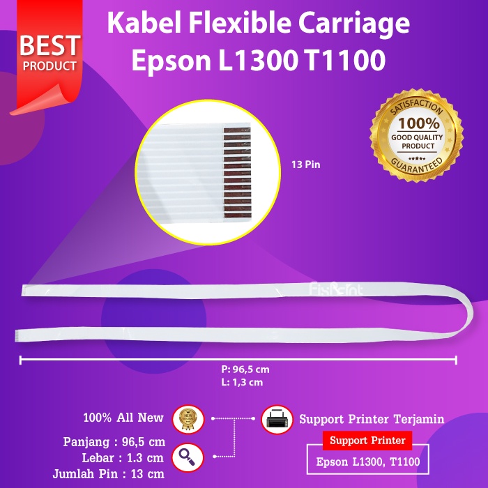 Kabel Flexible Carriage Epson L1300 T1100 13pin