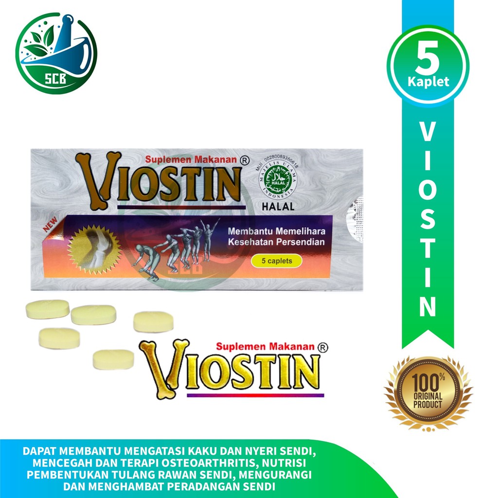 Suplemen Sendi Viostin DS 1 Strip Isi 5 Kaplet