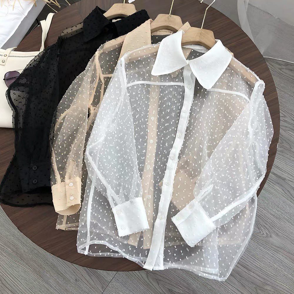 Amora Top / atasan wanita organza kekinian termurah