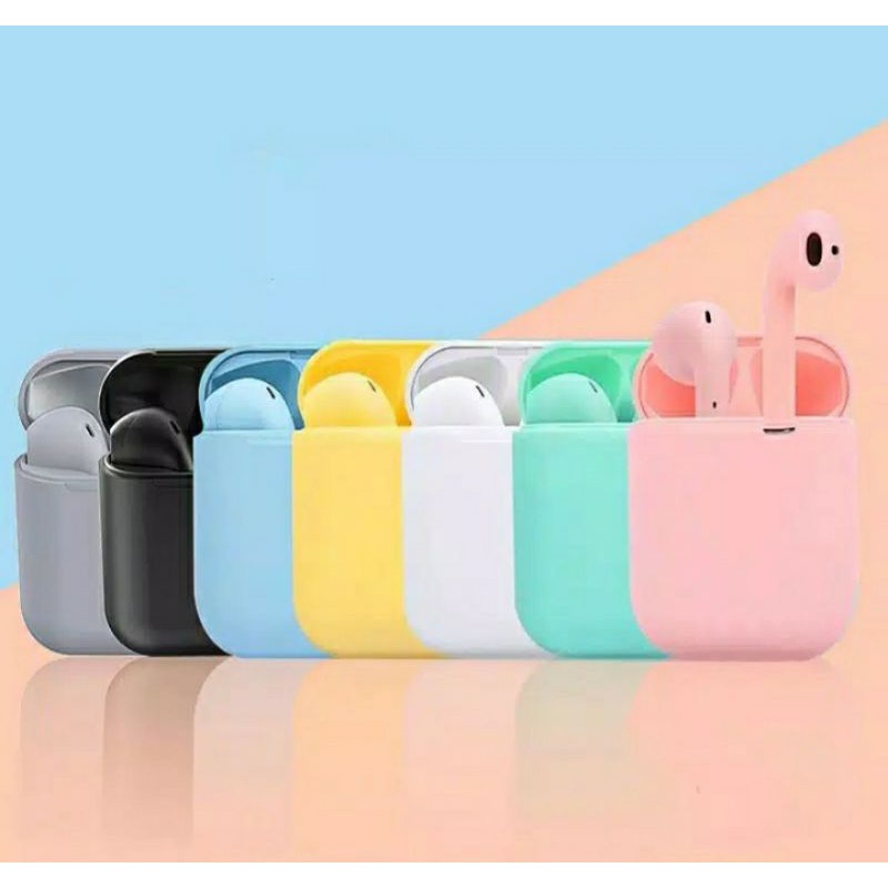 READY INPODS MACARON 12 i12 TWS Headset Bluetooth Earphone V5.0 - Murah