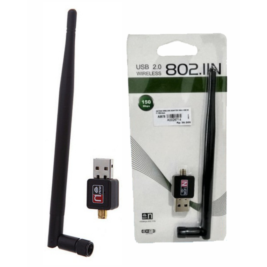 Antena Wireless Adapter 150m Plus USB WIFI 150mbps