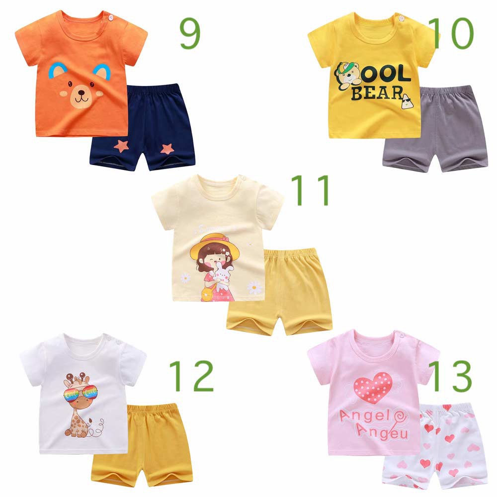 Setelan Baju Fashion Anak Laki-laki &amp; Perempuan [ Usia 2 -5 Tahun ] HM691 Group