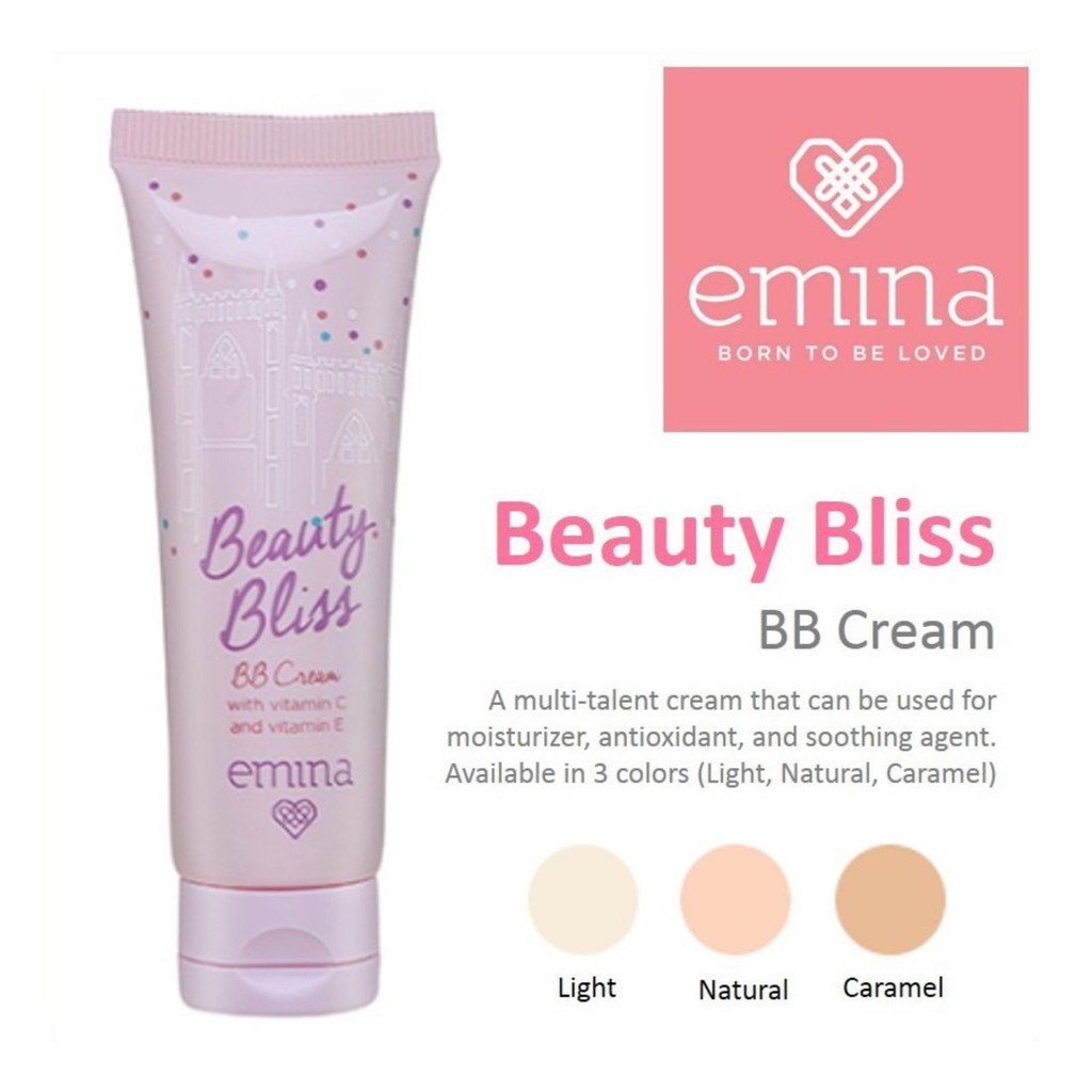 Kosmetik Wajah / Krim Wajah / Cream Wajah / Kosmetik Emina / Emina Beauty Bliss BB Cream