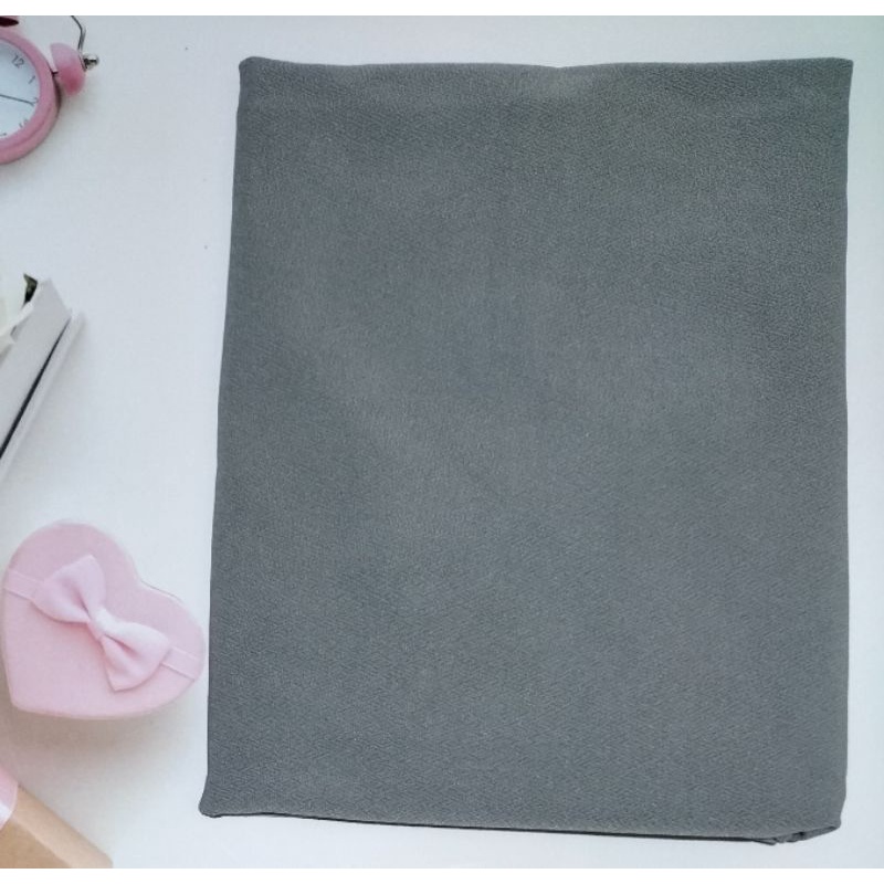 Jilbab Instan Jumbo Azka Original By Kimikey-ABU2/GREY