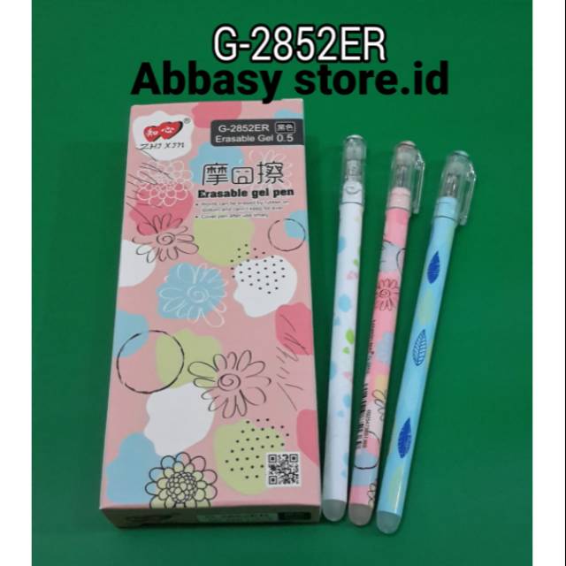 

ERASABLE GEL PEN ZHIXIN/PULPEN HAPUS G-2852ER