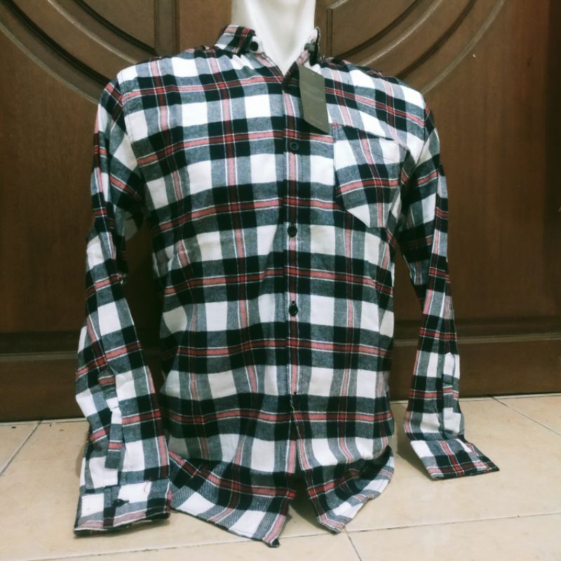 Kemeja Distro | Kemeja Flanel Import | Kemeja Flanel Lengan Panjang | REAL PICT