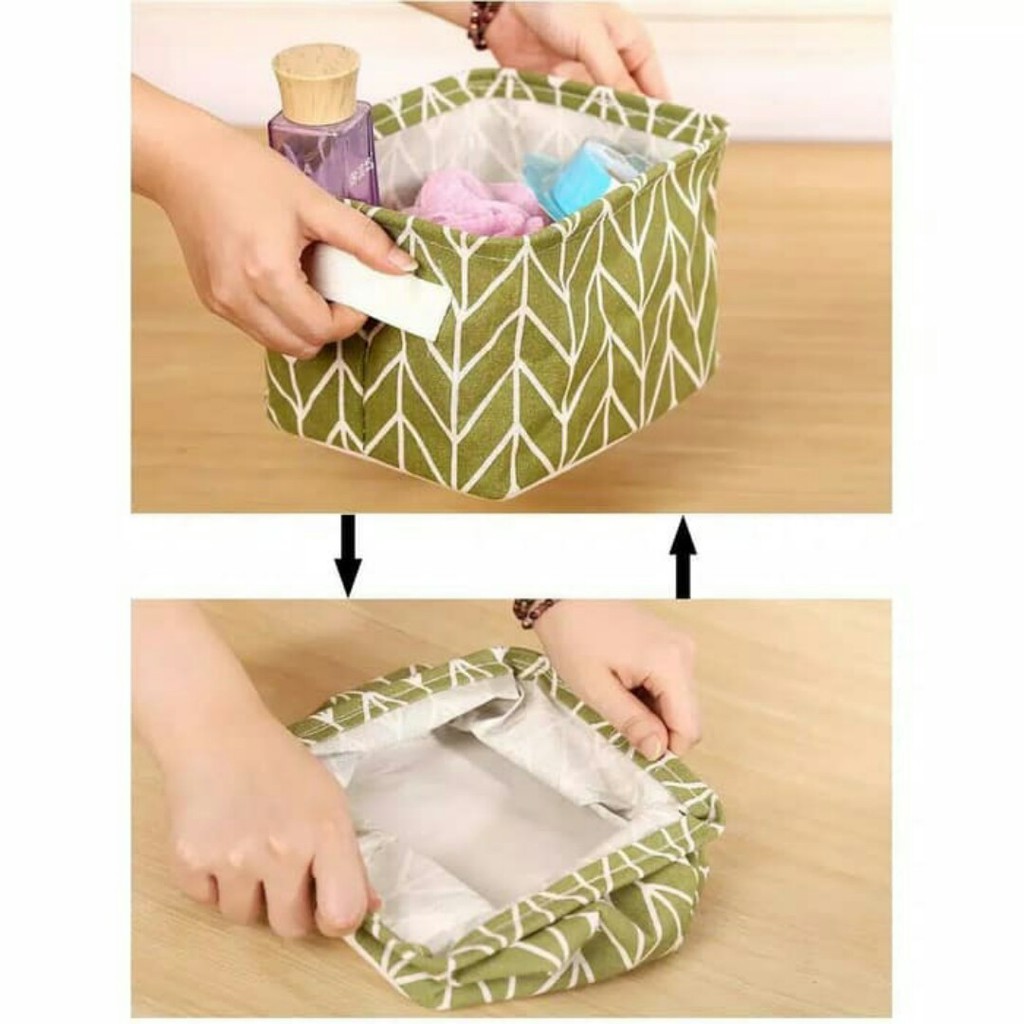 Keranjang Box Serbaguna Desktop Storage Organizer ( Make Up, dll )