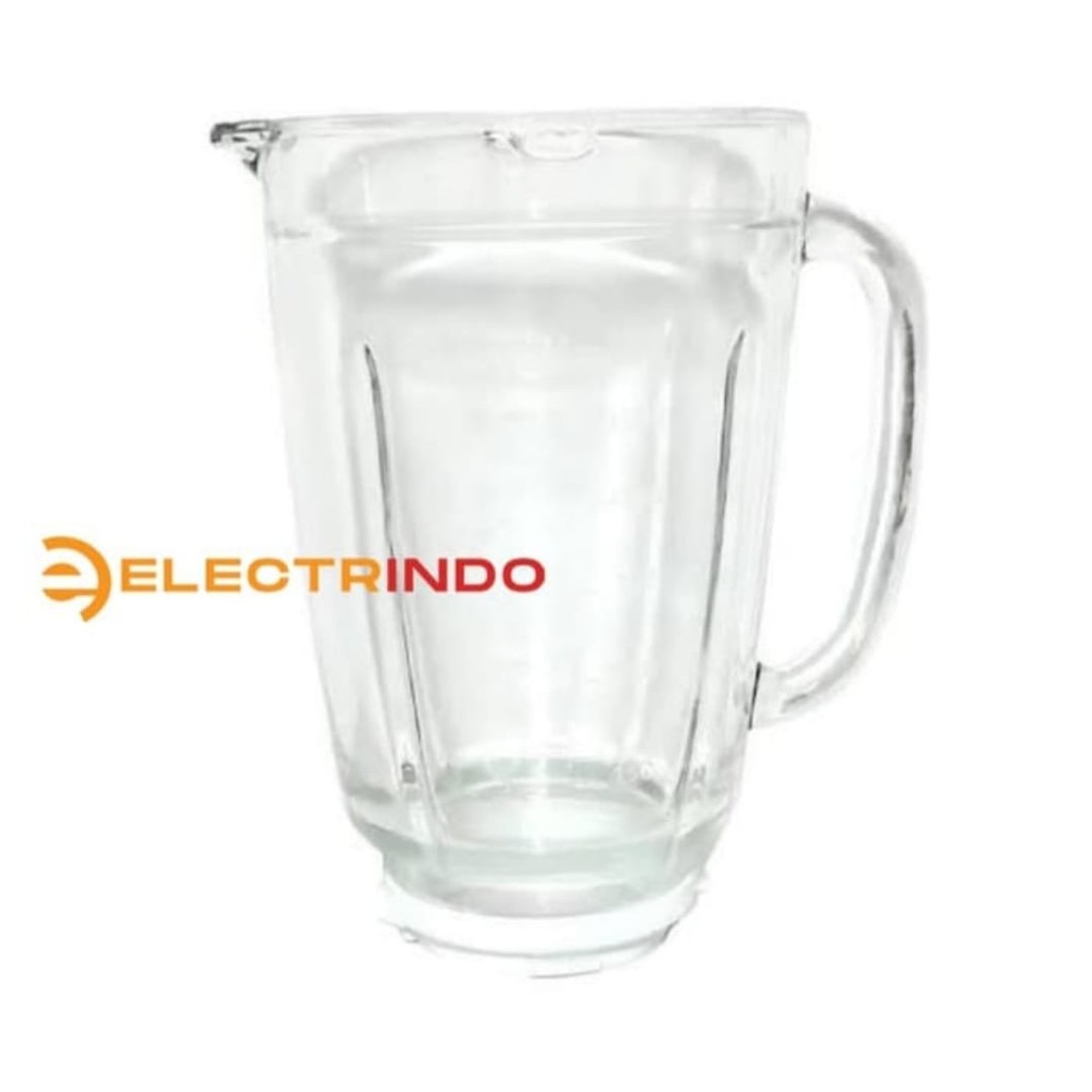 Gelas Kaca Blender Miyako Besar Jumbo 1.5 Liter Big Glass Jar EX028