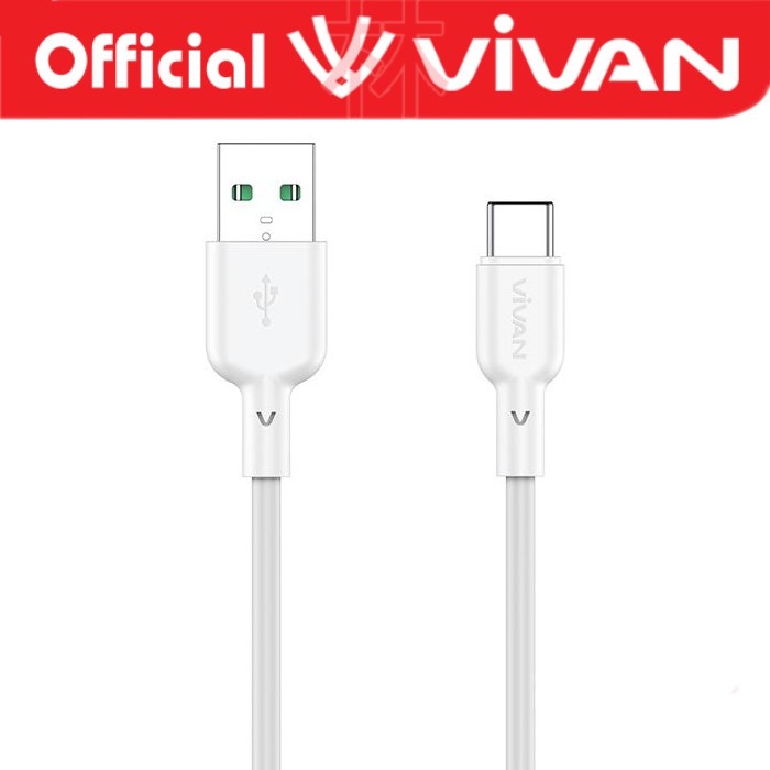 Vivan VQC100 Flash Charging Data Cable Type-C 6.5A