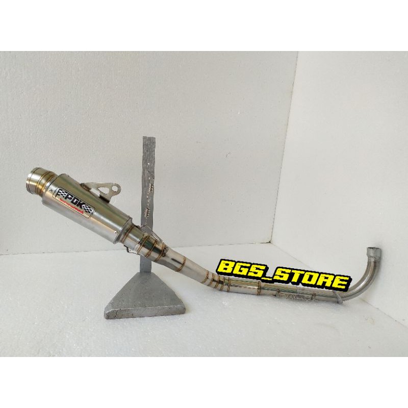 Knalpot PDK kolong buat Supra X 125 . Supra fit . Blade . Revo . karisma dll