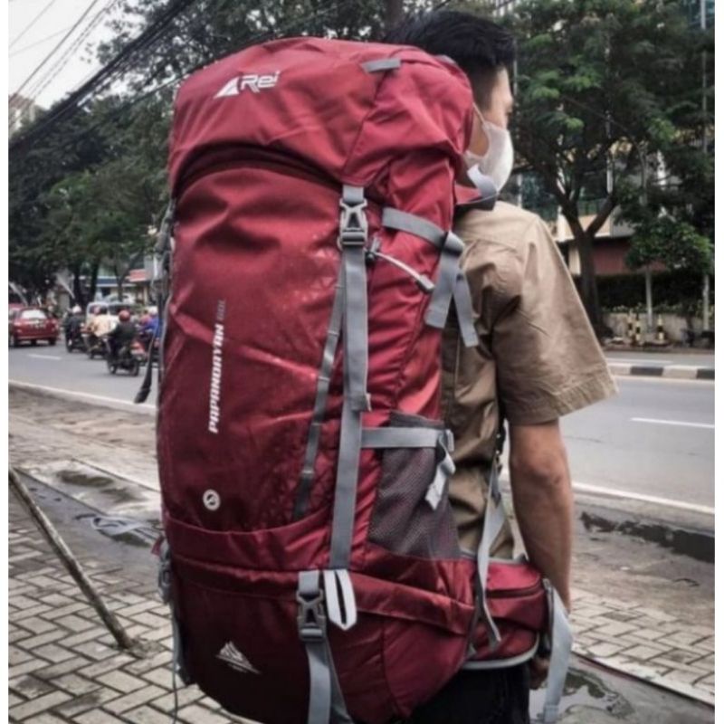 Carrier Rei Papandayan 60L Original+Raincover