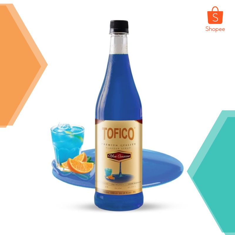 

Tofico Blue Curacao Blue Citrus Syrup