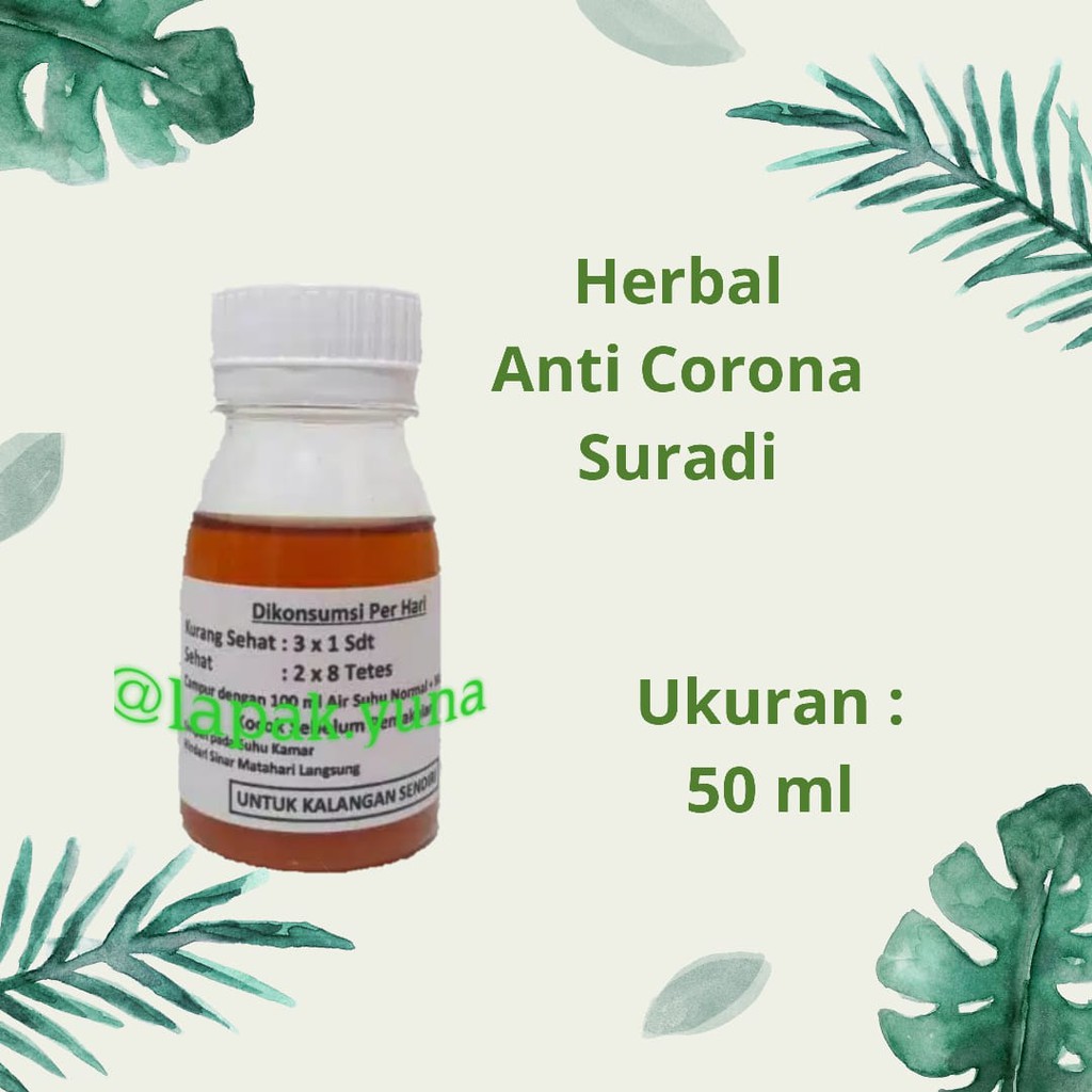 OBAT HERBAL PANCASILA SURADI - SUKARDI 50 ML / RAMUAN HERBAL PANCASILA SURADI - SUKARDI 50 ML
