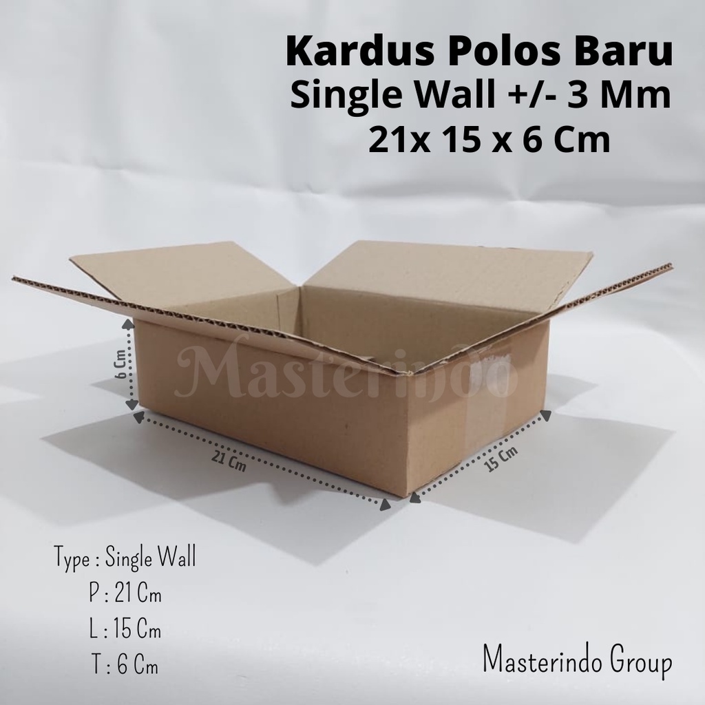 

Kardus 21x15x6 Cm