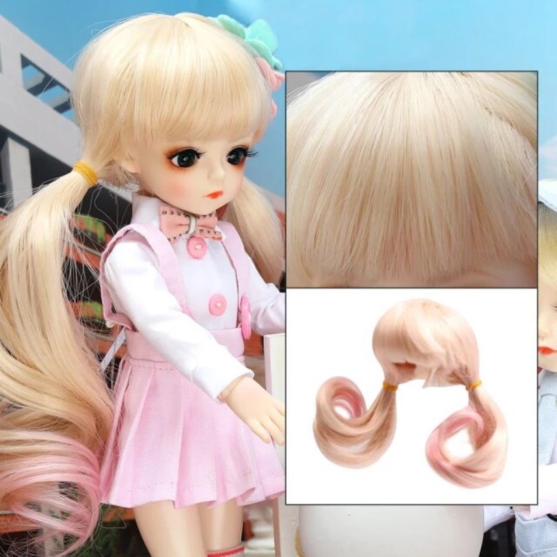 ready wig bjd 1/6 doris doll ucanaan dbs dream fairy little angel doll