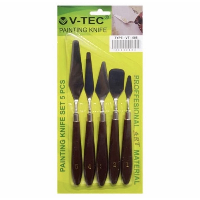 

Pisau Palet / Paint Knife Set Vtec