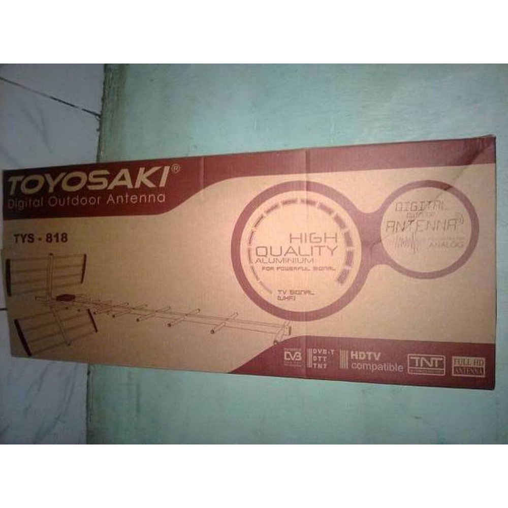 Antena Tv Luar / Tv Antena Outdoor - Toyosaki Tys-818