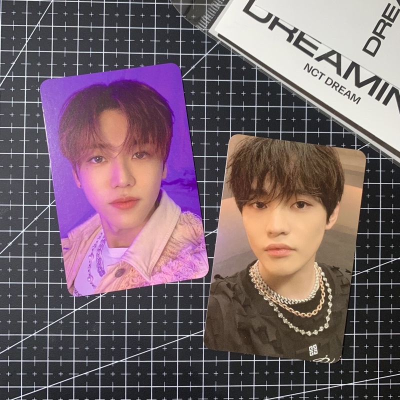 BOOKED luggage dreaming unsealed nct dream jaemin b ungu chenle a baju hitam