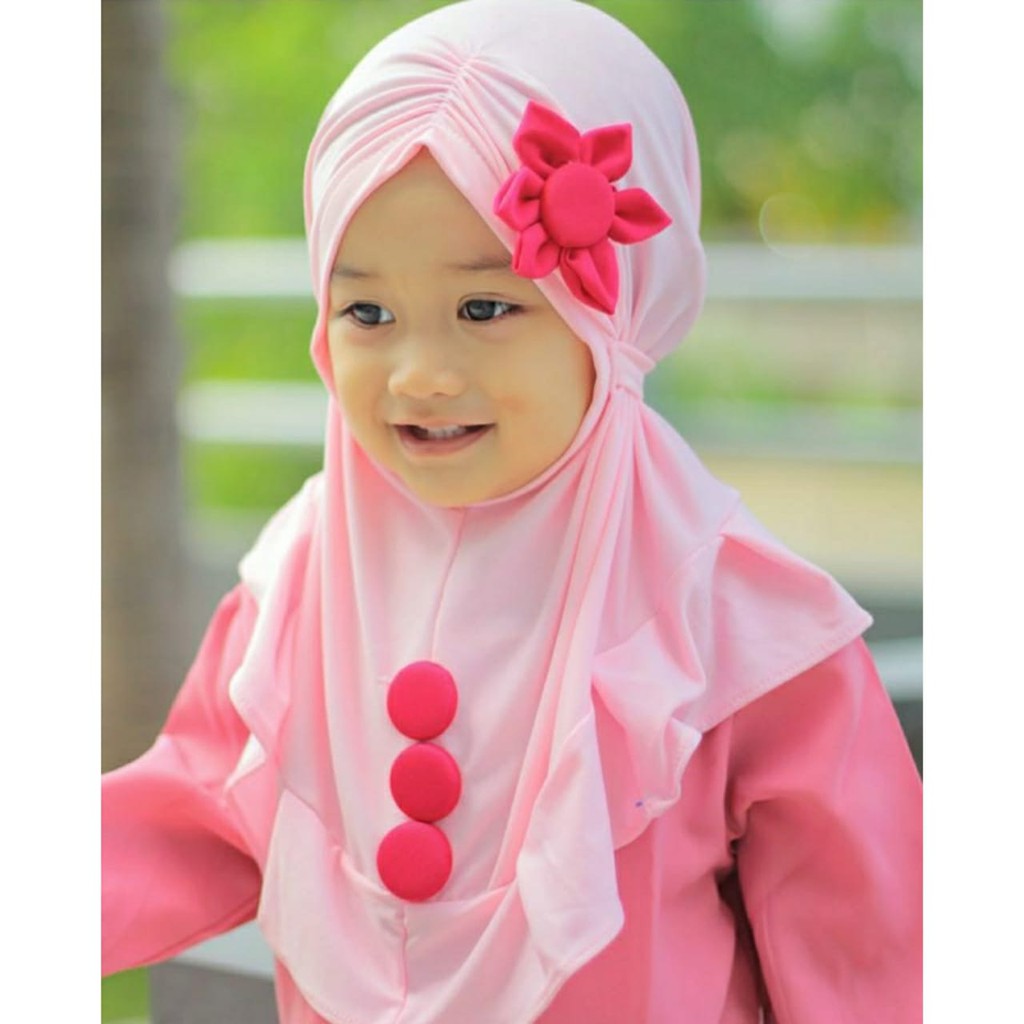 Hijab Anak Bunga Matahari