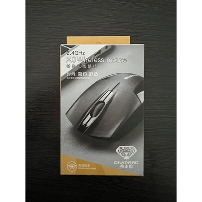 Mouse Wireless USB Divipard X0 1200 DPI Hitam