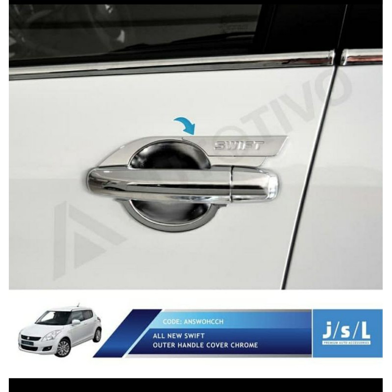 Cover Outer Mangkok All New Swift Sporty Chrome