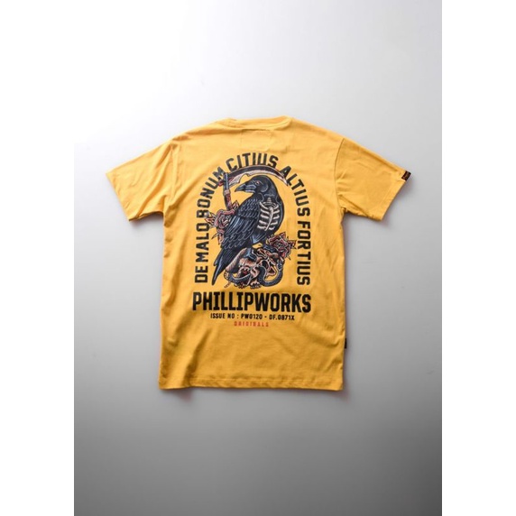 TEE SHIRT ARTICLE III PHILLIPWORKS KAOS ORIGINAL PHILLIP WORKS