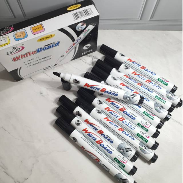 spidol WHITEBOARD (1box=12pc)/marker whiteboard/spidol papan tulis-1