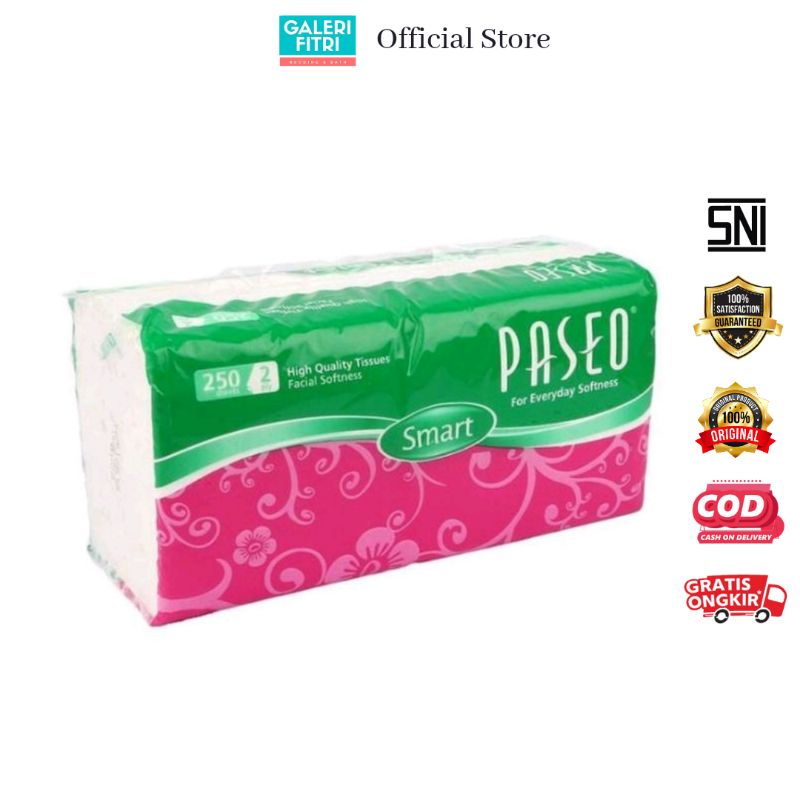 Tisu Paseo 250sheets - Tissue Paseo - Facial Tissue - Tisu Wajah - Tisu Paseo