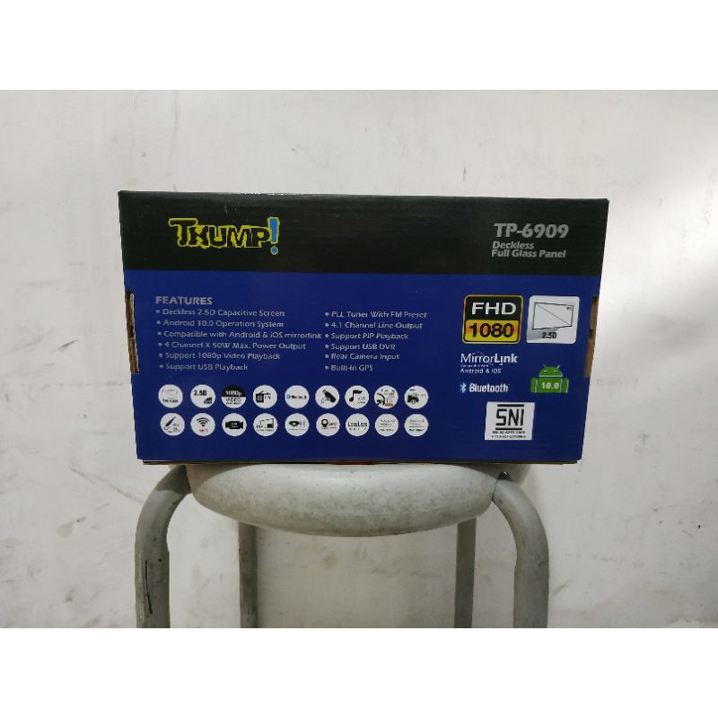 Head unit thump tp-6909 - tv android thump tp-6909 - thump 9 inch