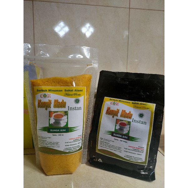 

Minumal Herbal Madu Kunyit dan Jahe