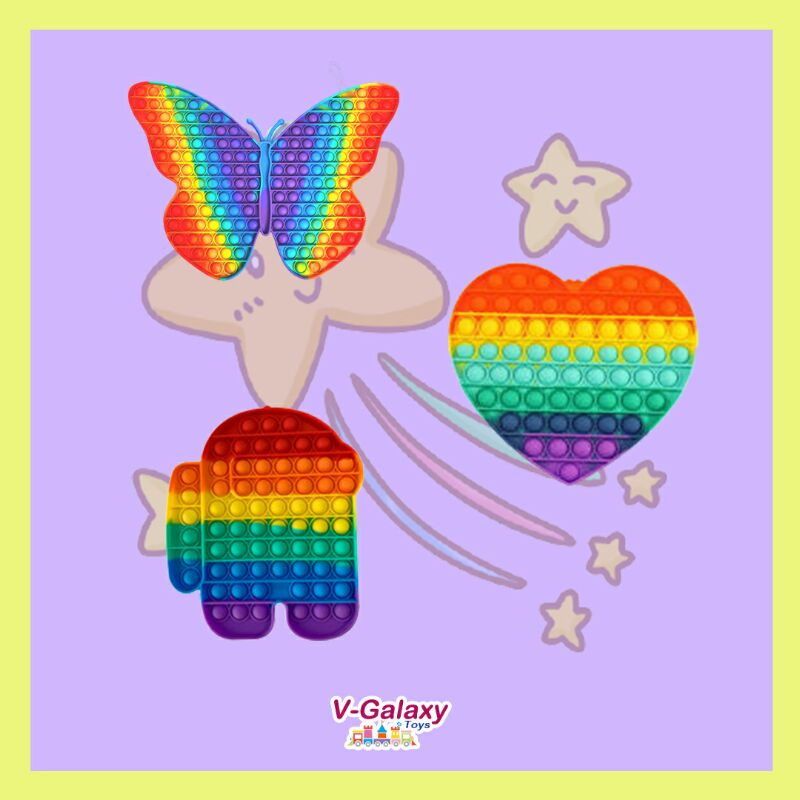 POP IT RAINBOW KARAKTER JUMBO