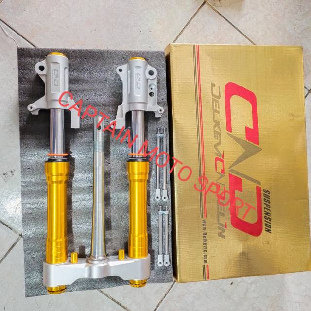 USD UP SIDE DOWN SHOCK DEPAN DELKEVIC ORIGINAL HONDA ADV 150 PNP