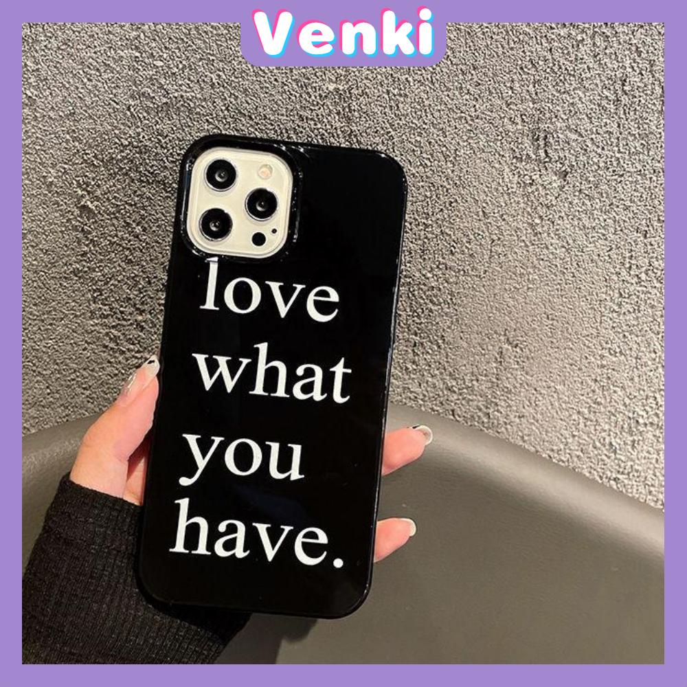 iPhone Case Silicone Soft Case Black TPU Glossy Big Hole Camera Protection Shockproof English label For iPhone 13 Pro Max iPhone 12 Pro Max iPhone 11 Pro Max iPhone 7 Plus iPhone x