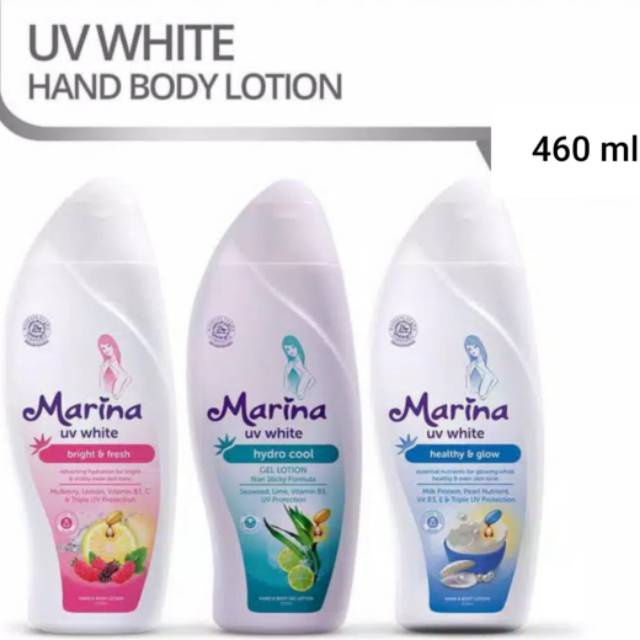 marina uv body lotion 460ml