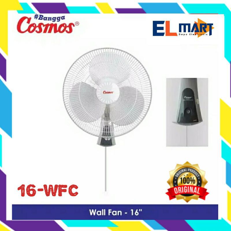 Cosmos wall fan 16 WFC  / kipas angin listrik dinding tembok 16&quot;  16inch