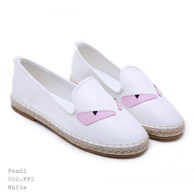 FENDI ROMA SLOPIN 022 / FLAT SHOES WANITA / SEMI PREMIUM