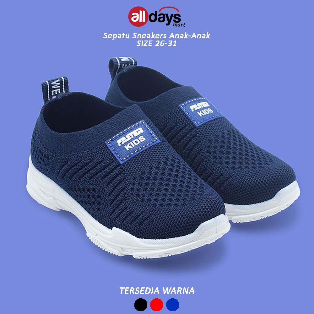 Faster Sepatu Sport Sneaker Anak Unisex 1807-1815 Size 26-31