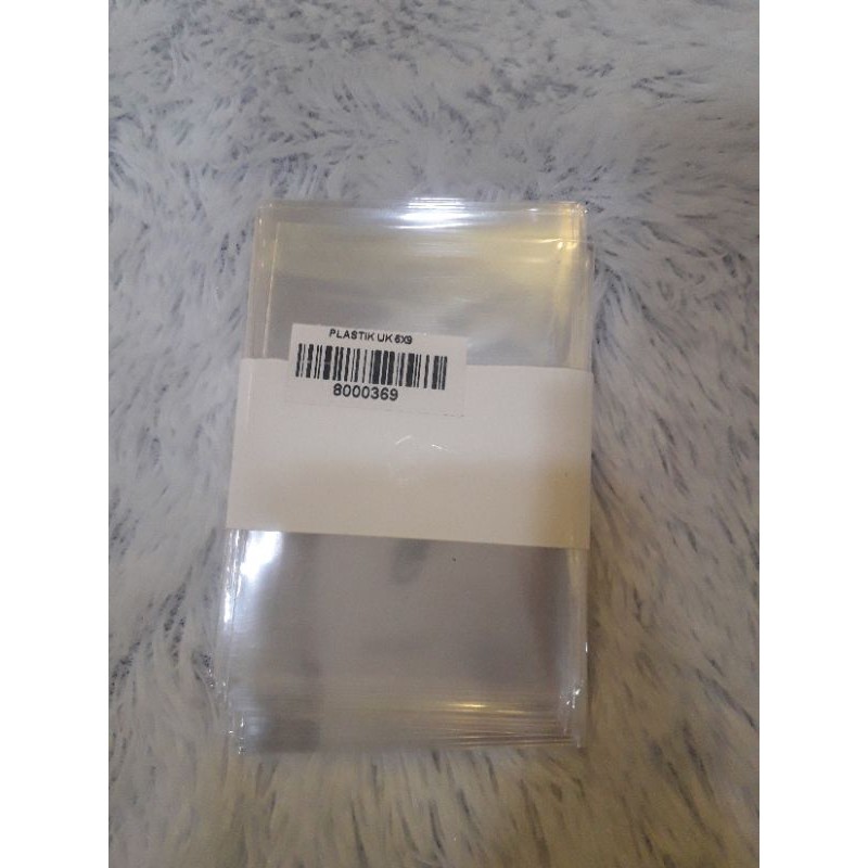 plastik opp 6 x 9 tanpa perekat