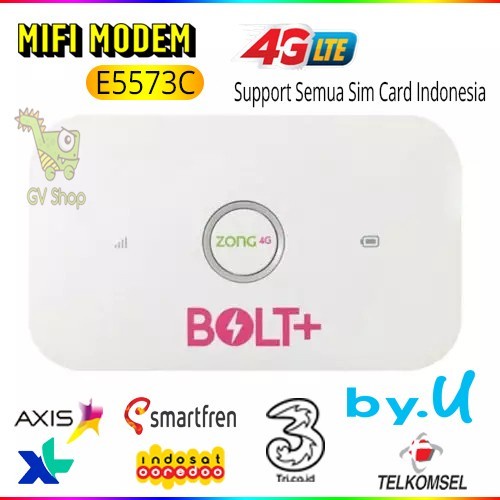 MODEM ONLY- BOLT E5573 MODEM MIFI 4G LTE UNLOCK VERSION ROUTER UNLOCK