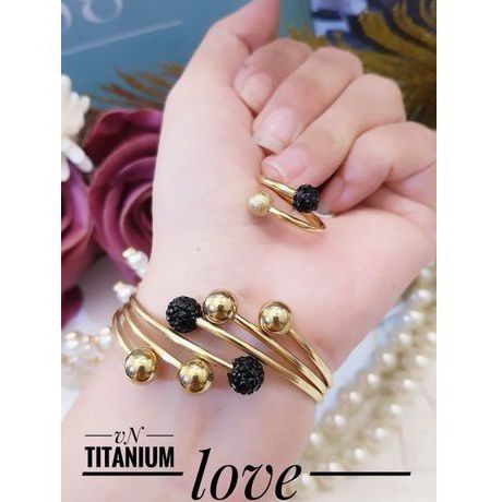 TiTanium set gelang dan cincin murahh uO2844994