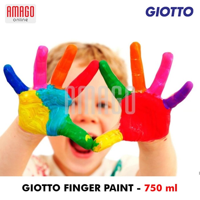 

Gaya Giotto Finger Paint - White - 750 Ml - 536001 Murah