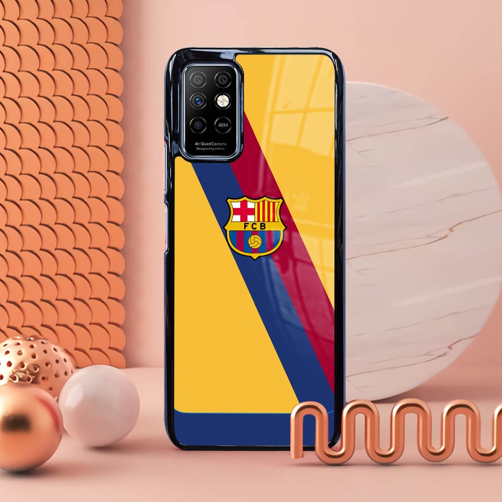 (CF48) Case Glossy Infinix Note 8 | Note 10 | Note 10pro NFC | Casing Hp Kliau | Motif Bola