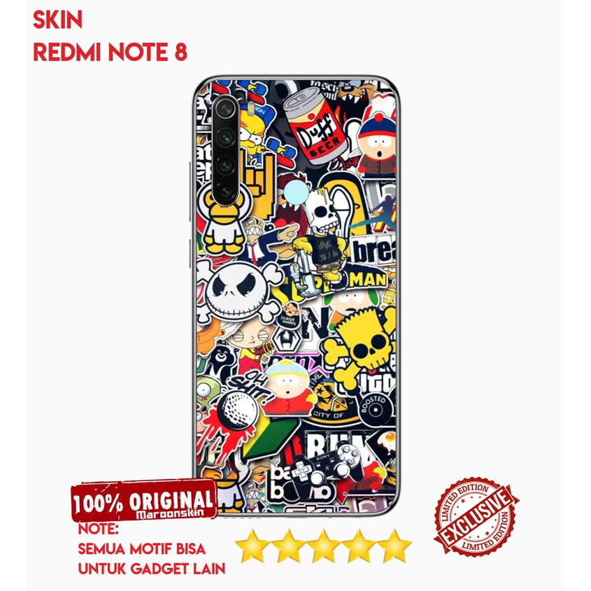 Garskin SKIN Redmi Note 8 Doodle