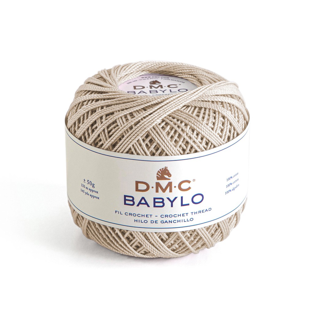 Benang Crochet DMC Babylo 50 Gram - 842 - Very Light Beige Brown