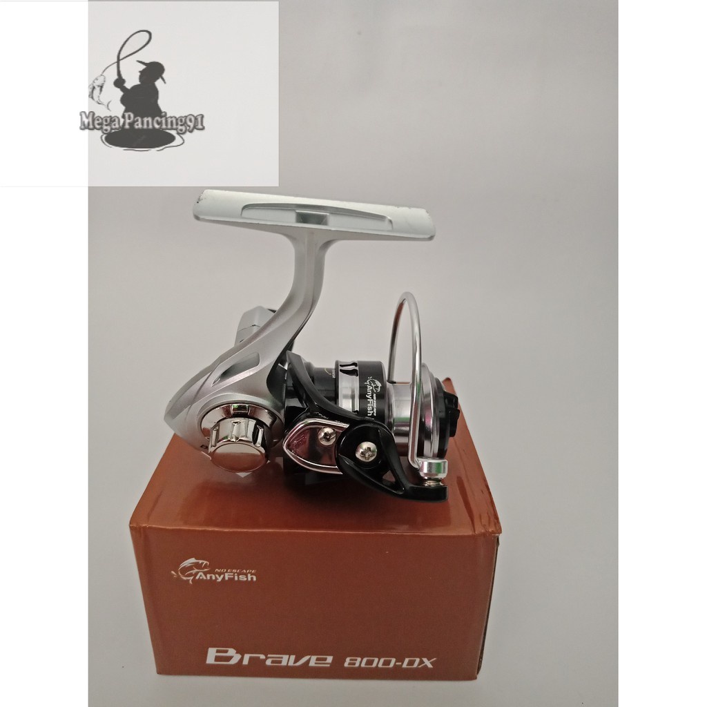TERMURAH ~ Mini Reel Spinning Anyfish Brave 500 800 DX
