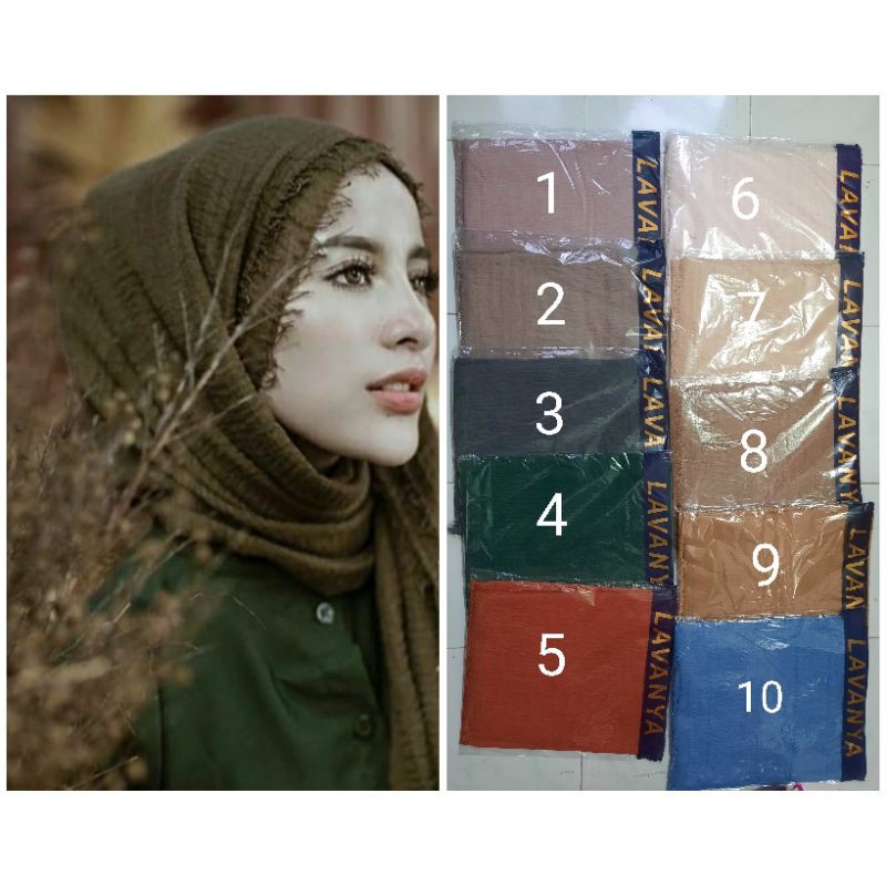 PASHMINA CRINKLE / PASHMINA CRINKLE AZARA/HIJAB